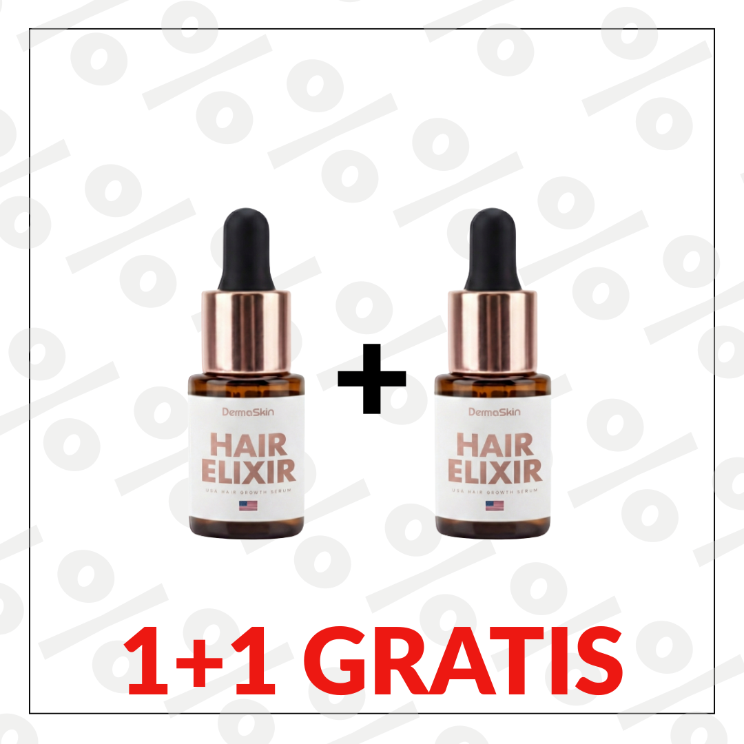 1+1 Gratis USA Hair Elixir Dla Kobiet – Niezwykle skutecznie pobudza porost włosów i zatrzymuje ich wypadanie