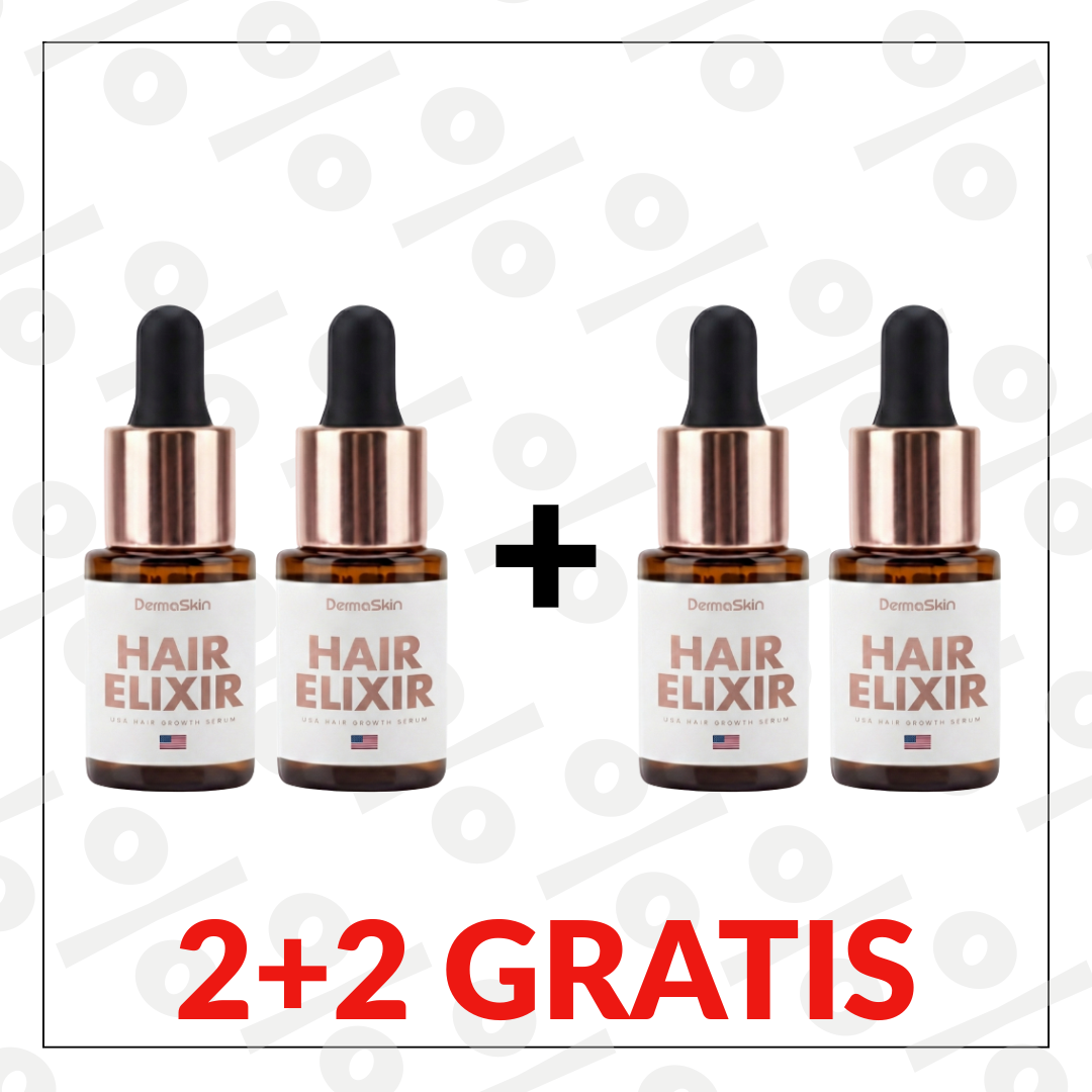 2+2 Gratis USA Hair Elixir Dla Kobiet – Niezwykle skutecznie pobudza porost włosów i zatrzymuje ich wypadanie
