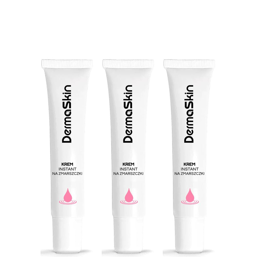 3 op. Kremu Instant na zmarszczki (W ciągu kilku minut usuwa zmarszczki, cienie, obrzęki i kurze łapki)