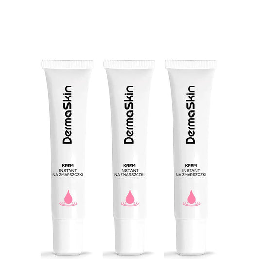 3 op. Kremu Instant na zmarszczki (W ciągu kilku minut usuwa zmarszczki, cienie, obrzęki i kurze łapki)